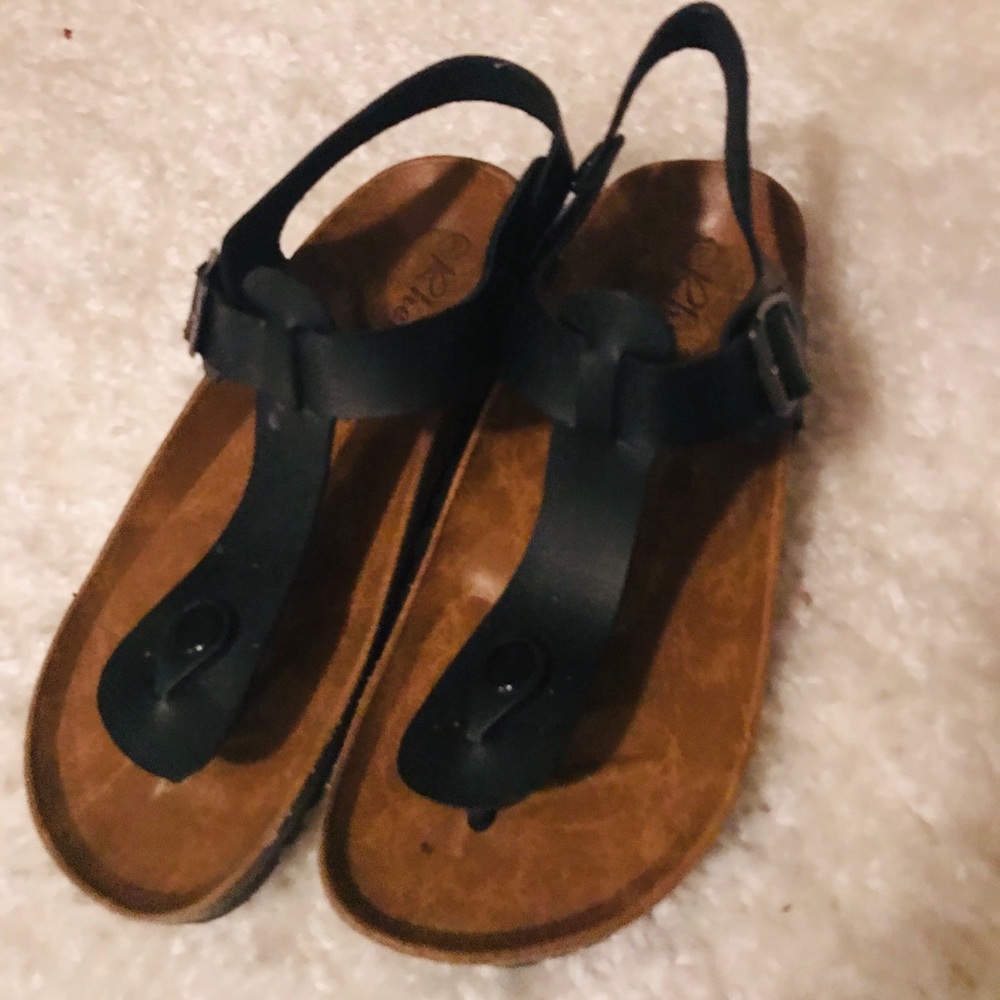 Rhema Cork sole sandals